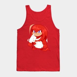 Red Echidna Tank Top